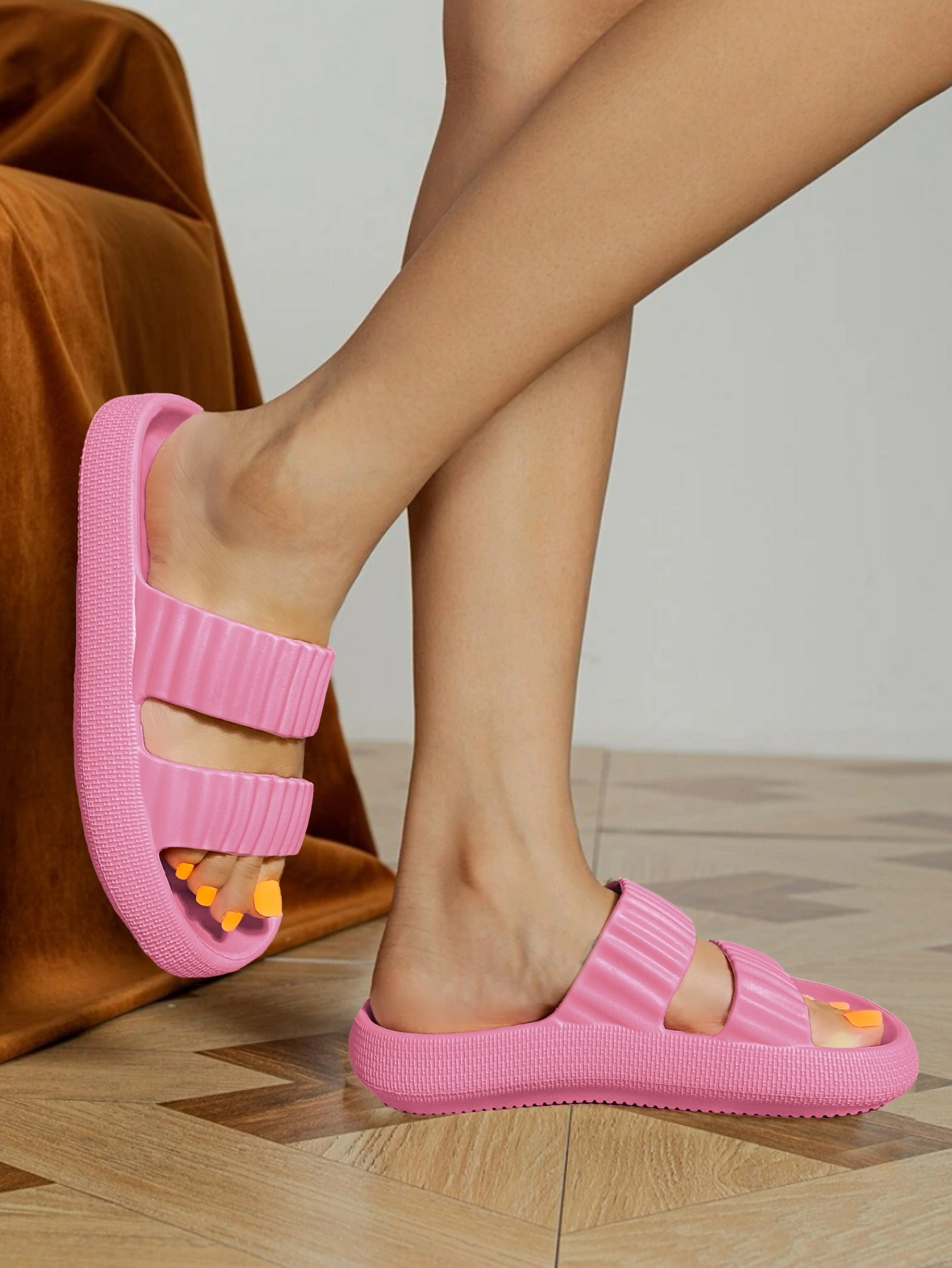 Foto 3 pulgar | Sandalias Playeras Sand-1010 color Rosa Pastel