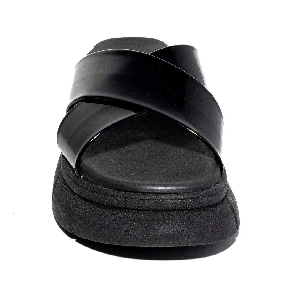 Foto 4 pulgar | Sandalia Plataforma Plana Moleca 5483.100.13488 Negro