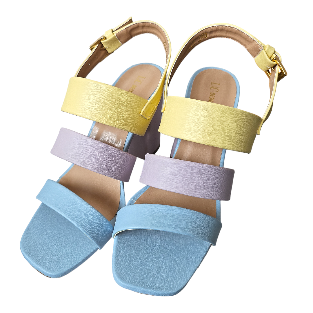 Foto 6 pulgar | Sandalia Pastel Azul LC Designs