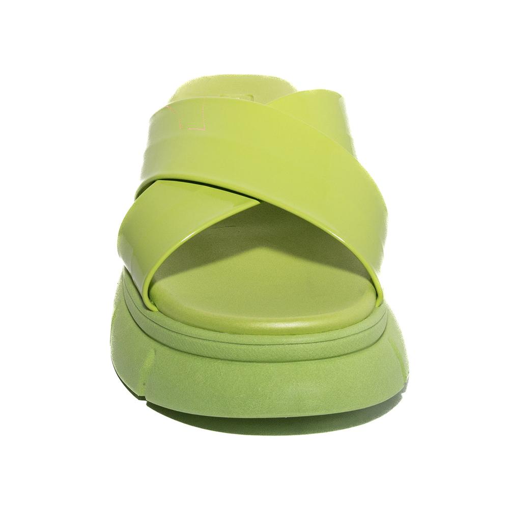 Foto 4 pulgar | Sandalias Moleca Verdes para Mujer