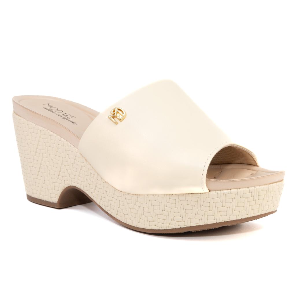 Foto 2 pulgar | Sandalia Plataforma Modare 7137.123.24665 Beige