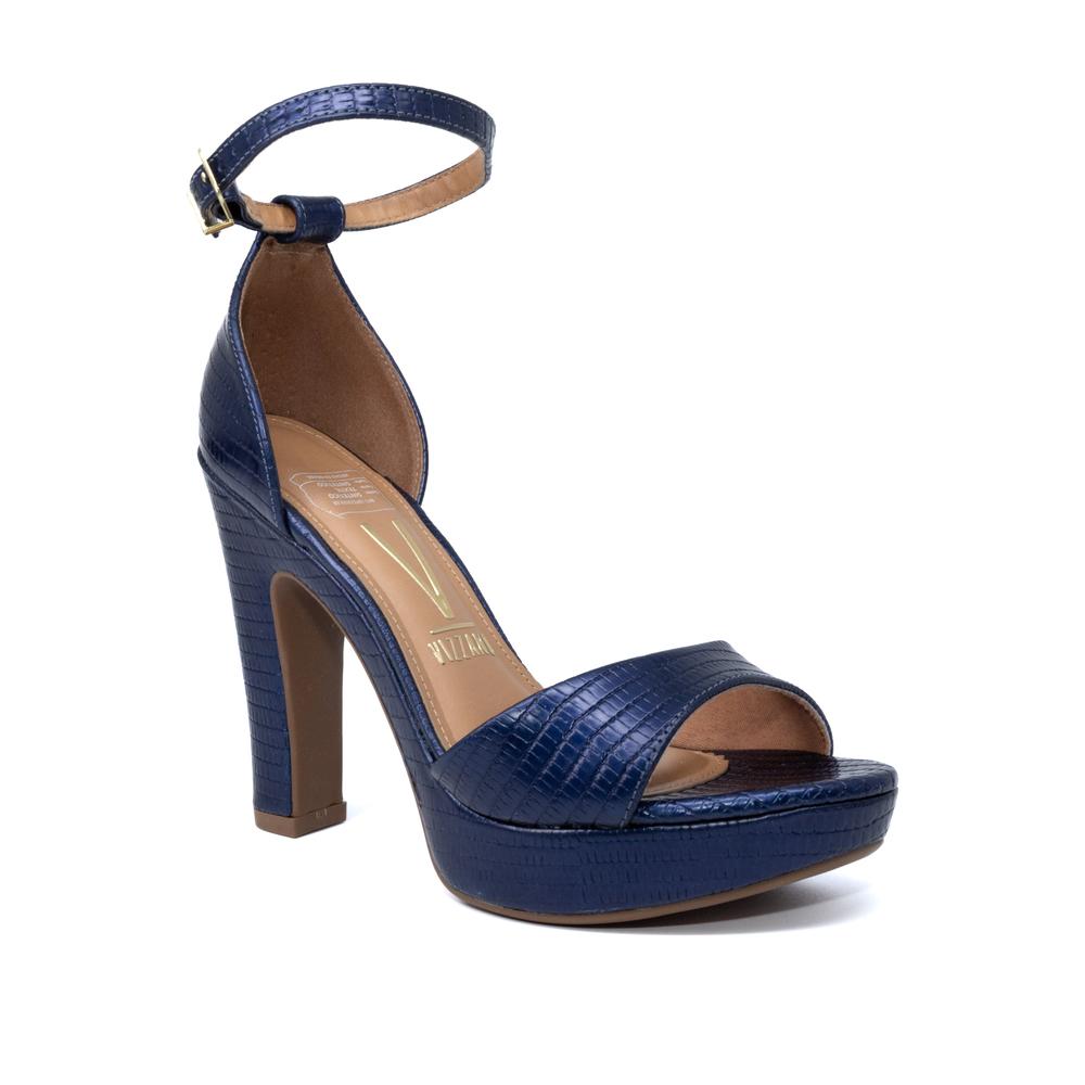 Sandalias con Tacón Alto Vizzano Azul Marino para Mujer