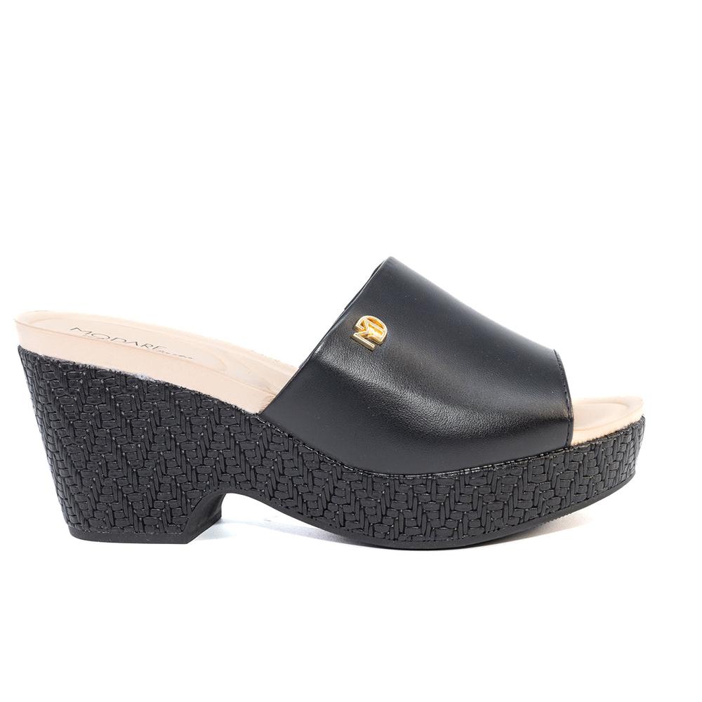 Foto 3 pulgar | Sandalias con Plataforma Modare Negras para Mujer
