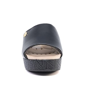 Foto 3 | Sandalias con Plataforma Modare Negras para Mujer