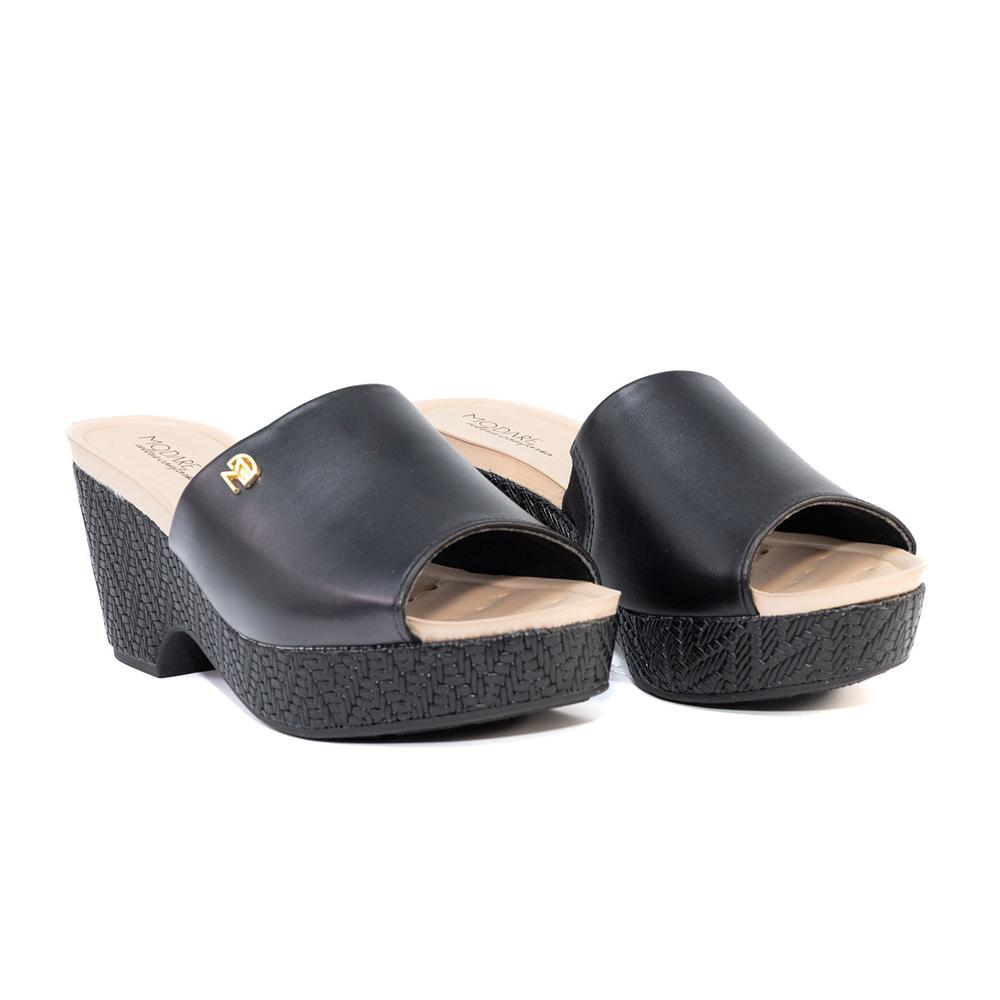 Foto 6 pulgar | Sandalias con Plataforma Modare Negras para Mujer