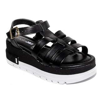 Foto 1 | Sandalias de Plataforma Moleca 5481.104.9569 Negras
