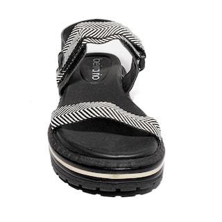 Foto 8 | Sandalias de Plataforma Beira Rio 8508.102.16562 Beige para Mujer