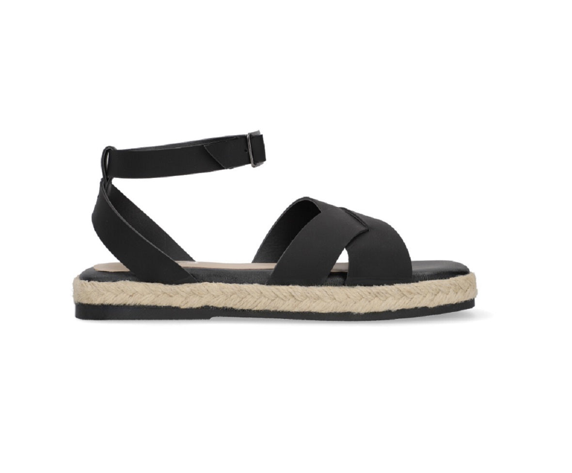 Foto 2 pulgar | Sandalias Capa de Ozono Negras para Mujer