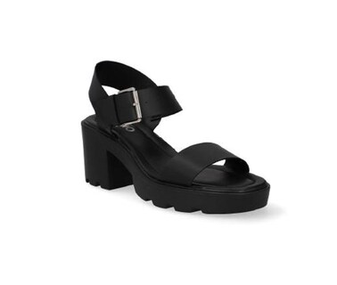 Foto 1 | Sandalias Ozono 634904 Color Negro para Mujer