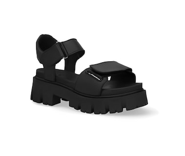 Foto 1 | Sandalias Ozono 653301 Color Negro para Mujer