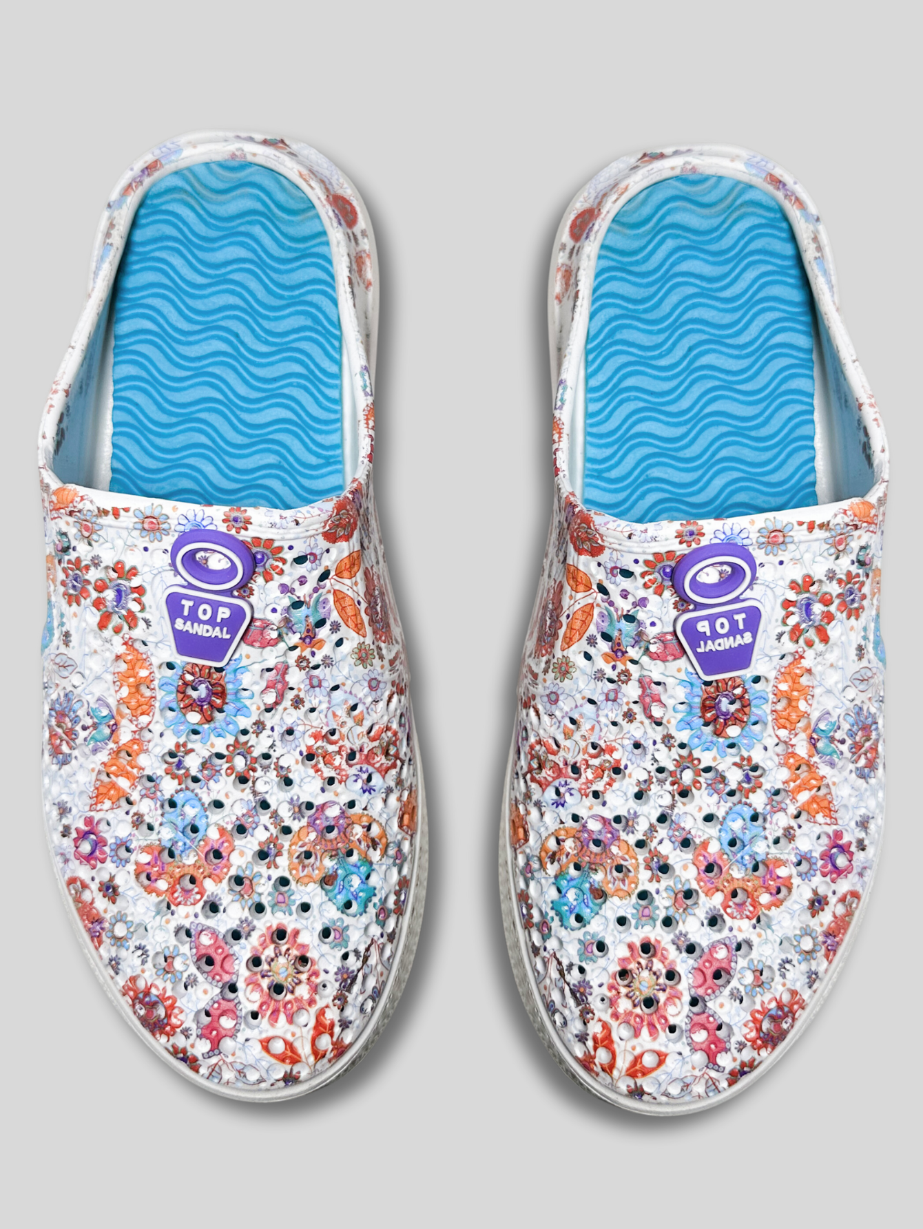 Foto 4 | Sandalia de Plataforma Sand-1013 Eva con Estampado de Mujer