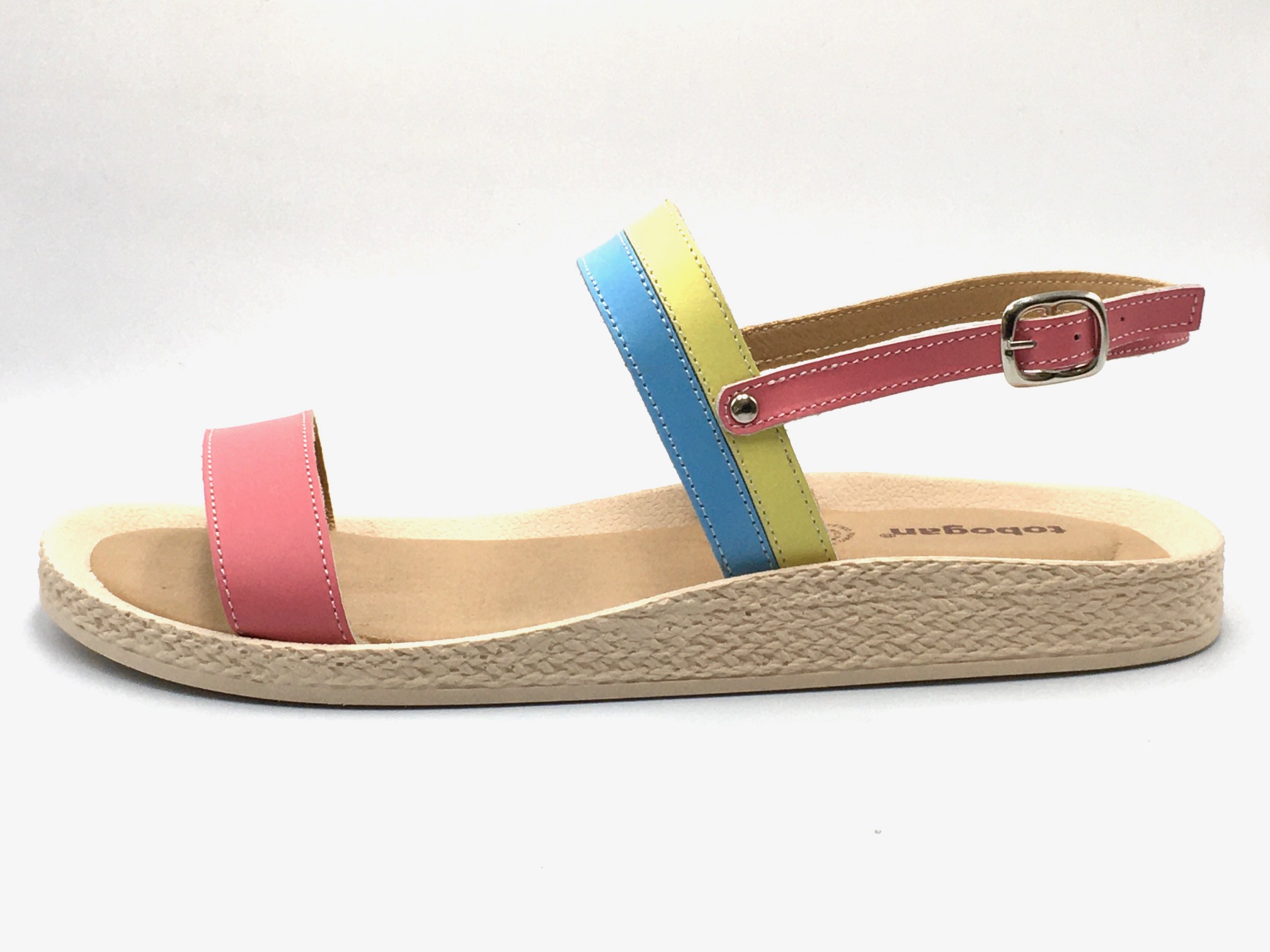 Foto 3 pulgar | Sandalias Tobogan Coral para Mujer