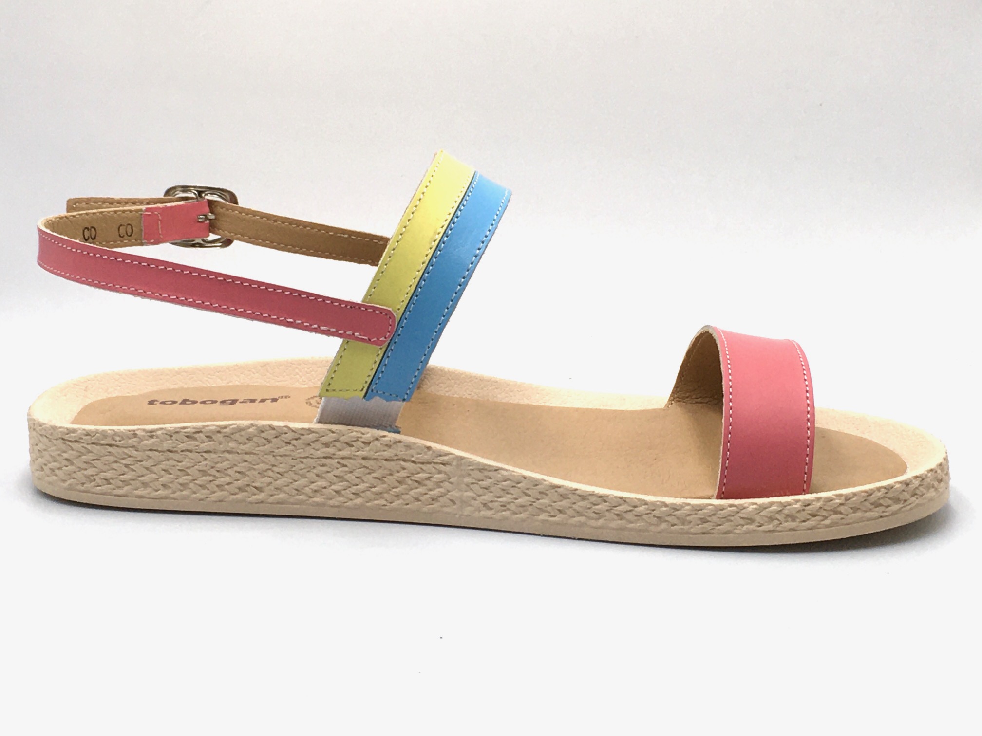 Foto 4 pulgar | Sandalias Tobogan Coral para Mujer