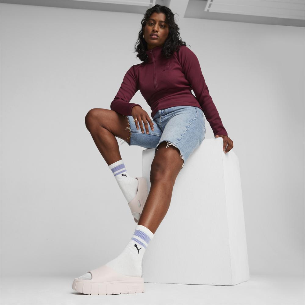 Foto 4 pulgar | Sandalias Puma Mayze Stack Injex Rosa para Mujer