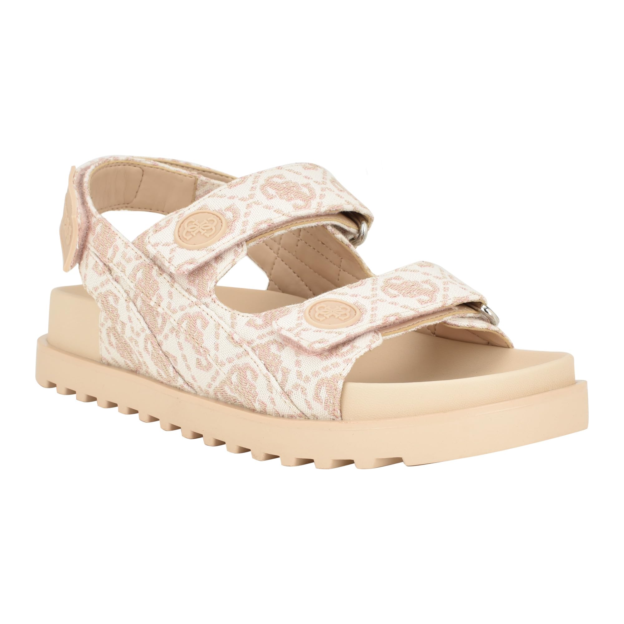 Foto 2 pulgar | Sandalia Guess Fadey con Logotipo Rosa para Mujer - Venta Internacional