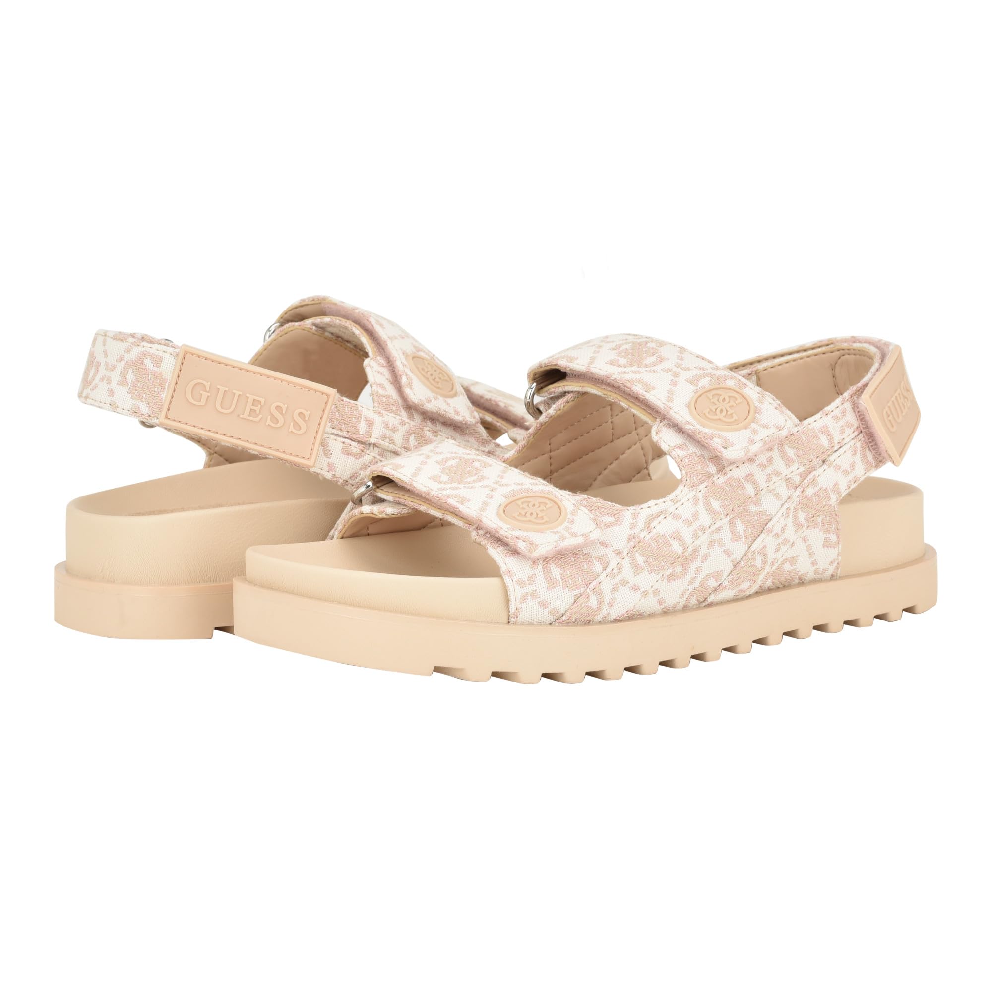 Foto 7 pulgar | Sandalia Guess Fadey con Logotipo Rosa para Mujer - Venta Internacional