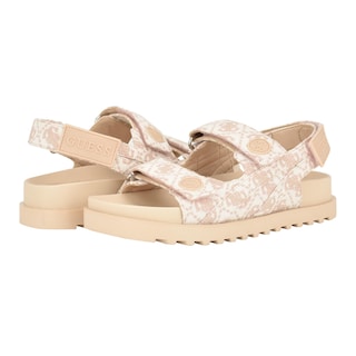 Foto 6 | Sandalia Guess Fadey con Logotipo Rosa para Mujer - Venta Internacional