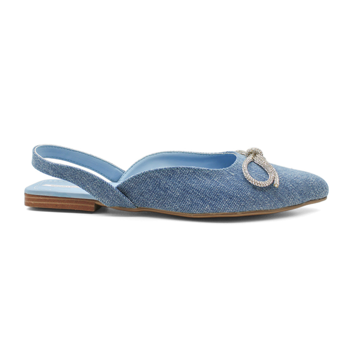 Foto 2 | Sandalias de Piso Rbcollection Azul para Mujer