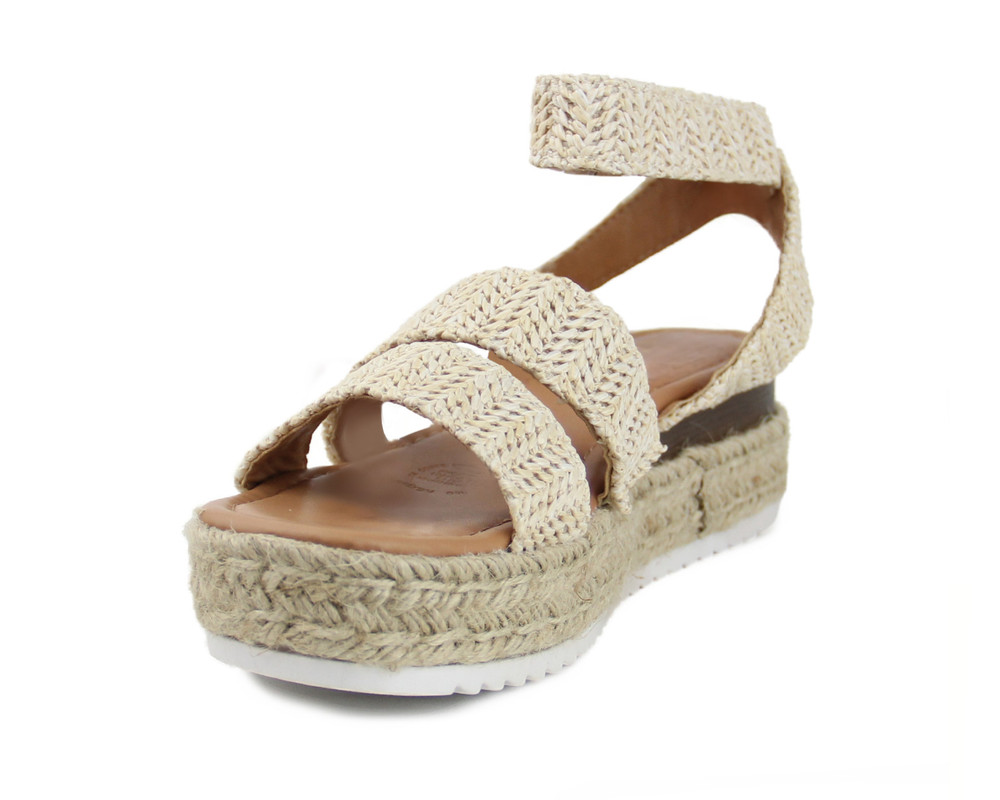 Foto 7 pulgar | Sandalia con Plataforma Lob Footwear Beige para Mujer