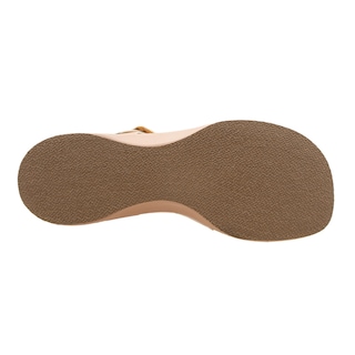 Foto 6 | Sandalias con Plataforma Exterior Piel Vegana color Beige de Rbcollection para Mujer