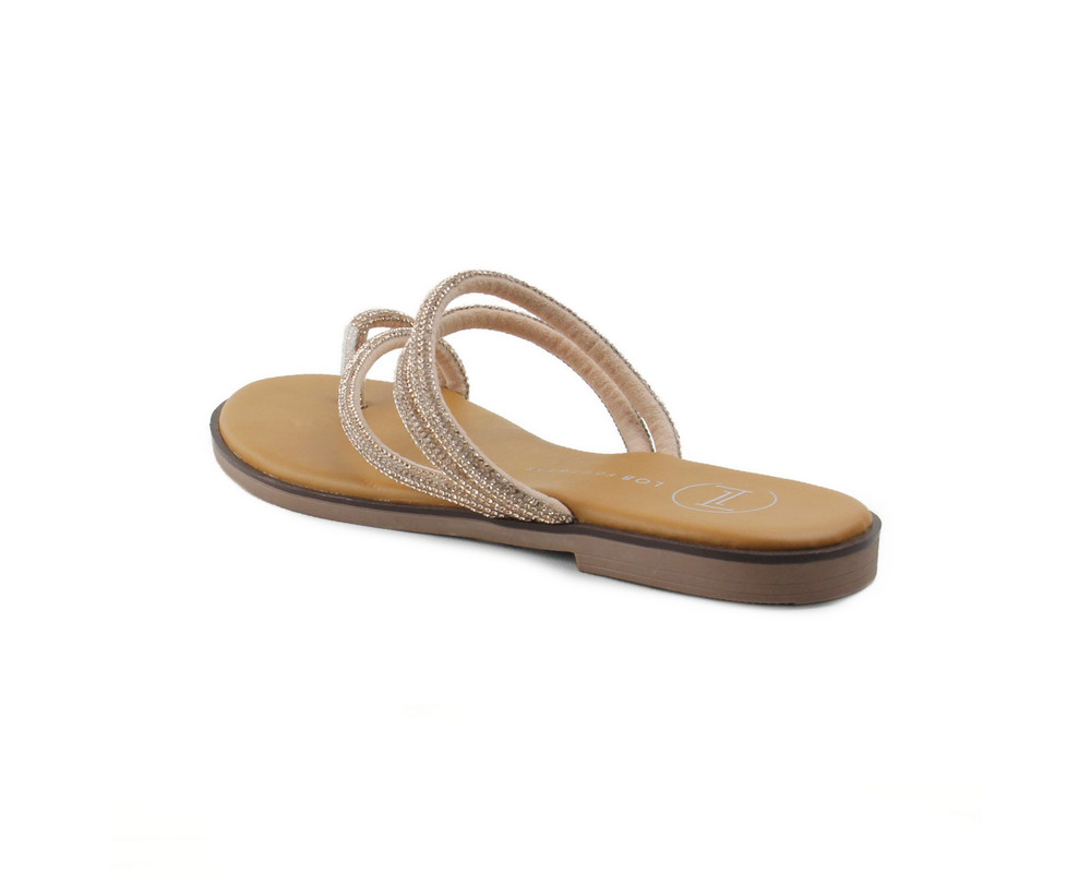 Foto 4 | Sandalia de Piso Lob Footwear Textil 90604111 para Mujer