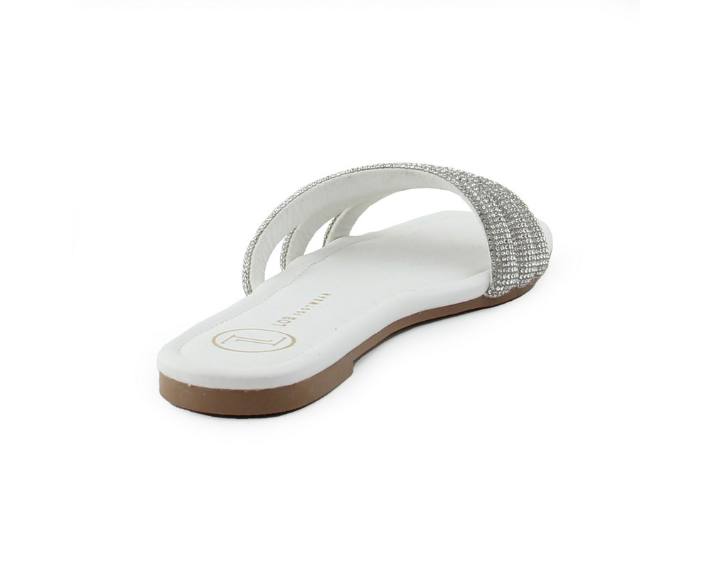 Foto 4 pulgar | Sandalia Lob Footwear Textil Blanco 52204010 para Mujer