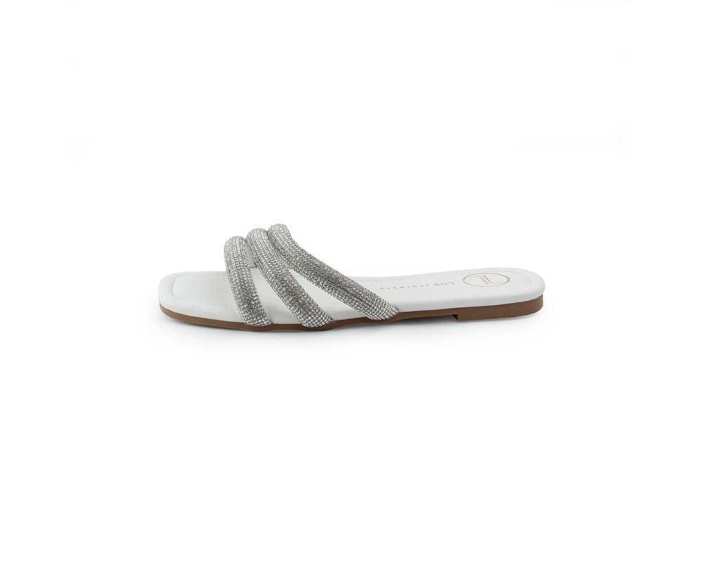 Foto 6 pulgar | Sandalia Lob Footwear Textil Blanco 52204010 para Mujer