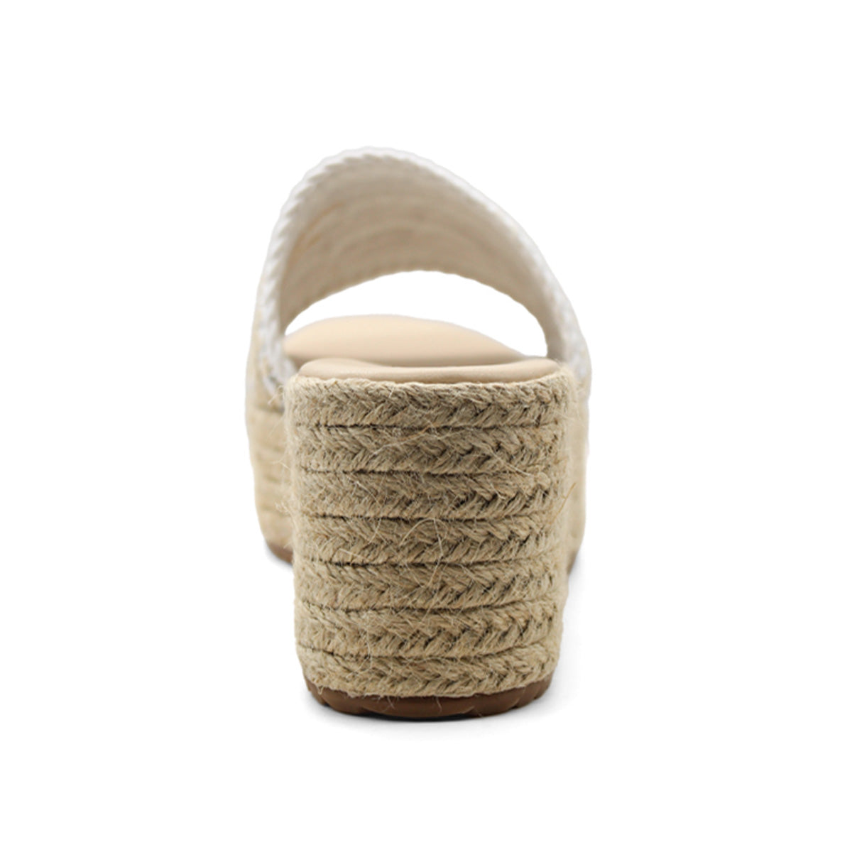 Foto 5 pulgar | Sandalias con Plataforma Rbcollection Blancas para Mujer