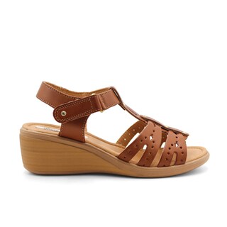 Foto 2 | Sandalias de Piso RB Collection Café para Mujer