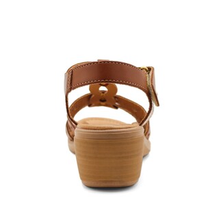 Foto 4 | Sandalias de Piso RB Collection Café para Mujer