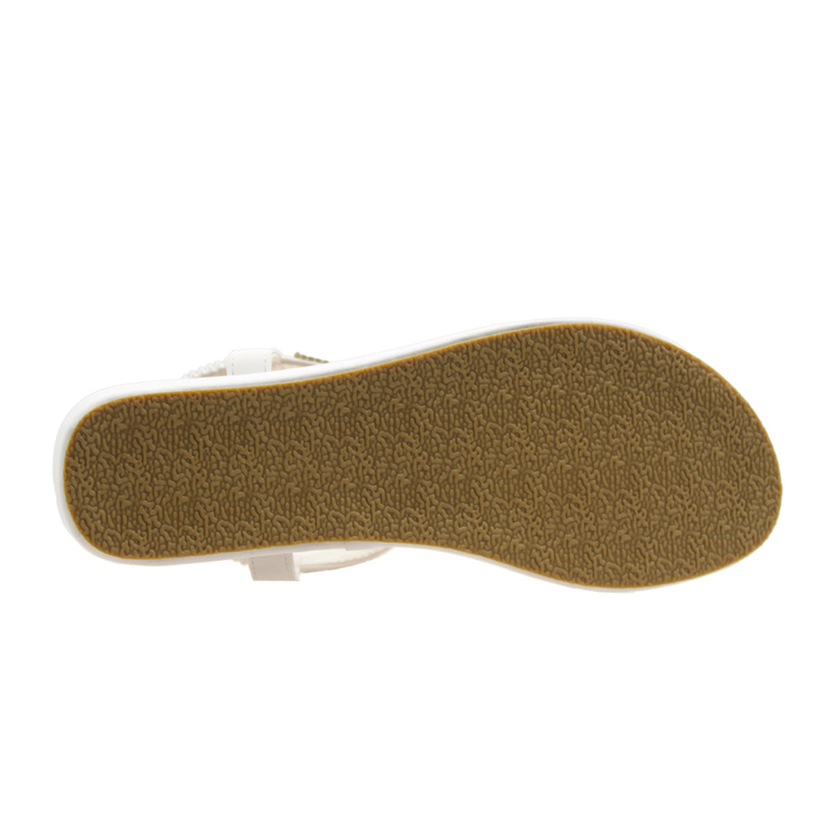 Foto 6 | Sandalias de Piso RBCollection Blancas para Mujer