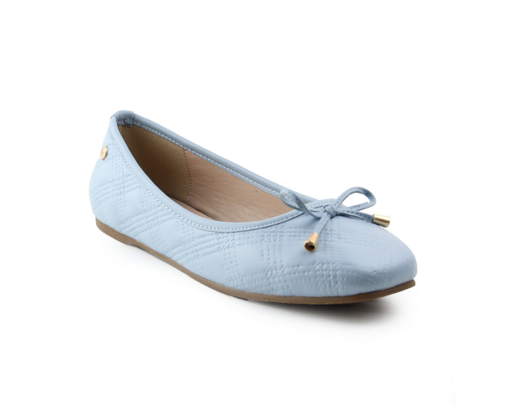 Flats Para Mujer Lob Footwear Pu Azul 92604026