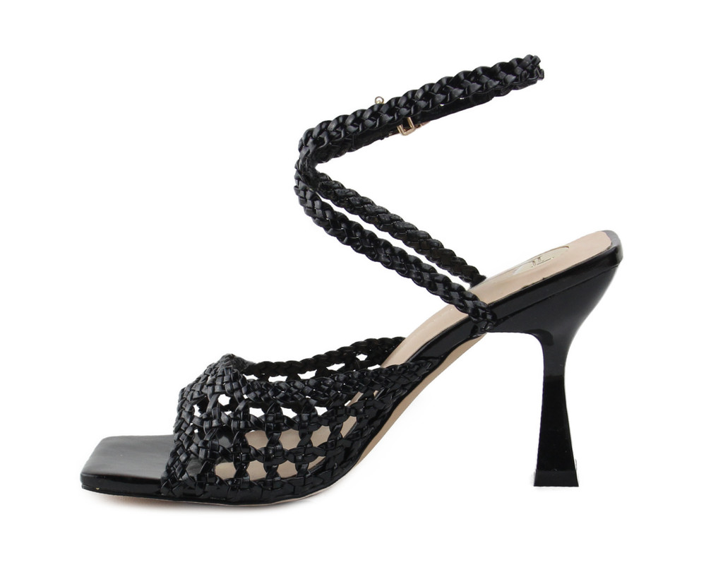 Foto 5 | Sandalia Para Mujer Lob Footwear Pu Negro 92904098