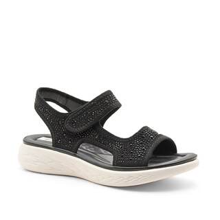 Foto 1 | Sandalias De Piso Color Negro Para Mujer De Rbcollection