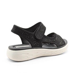 Foto 3 | Sandalias De Piso Color Negro Para Mujer De Rbcollection