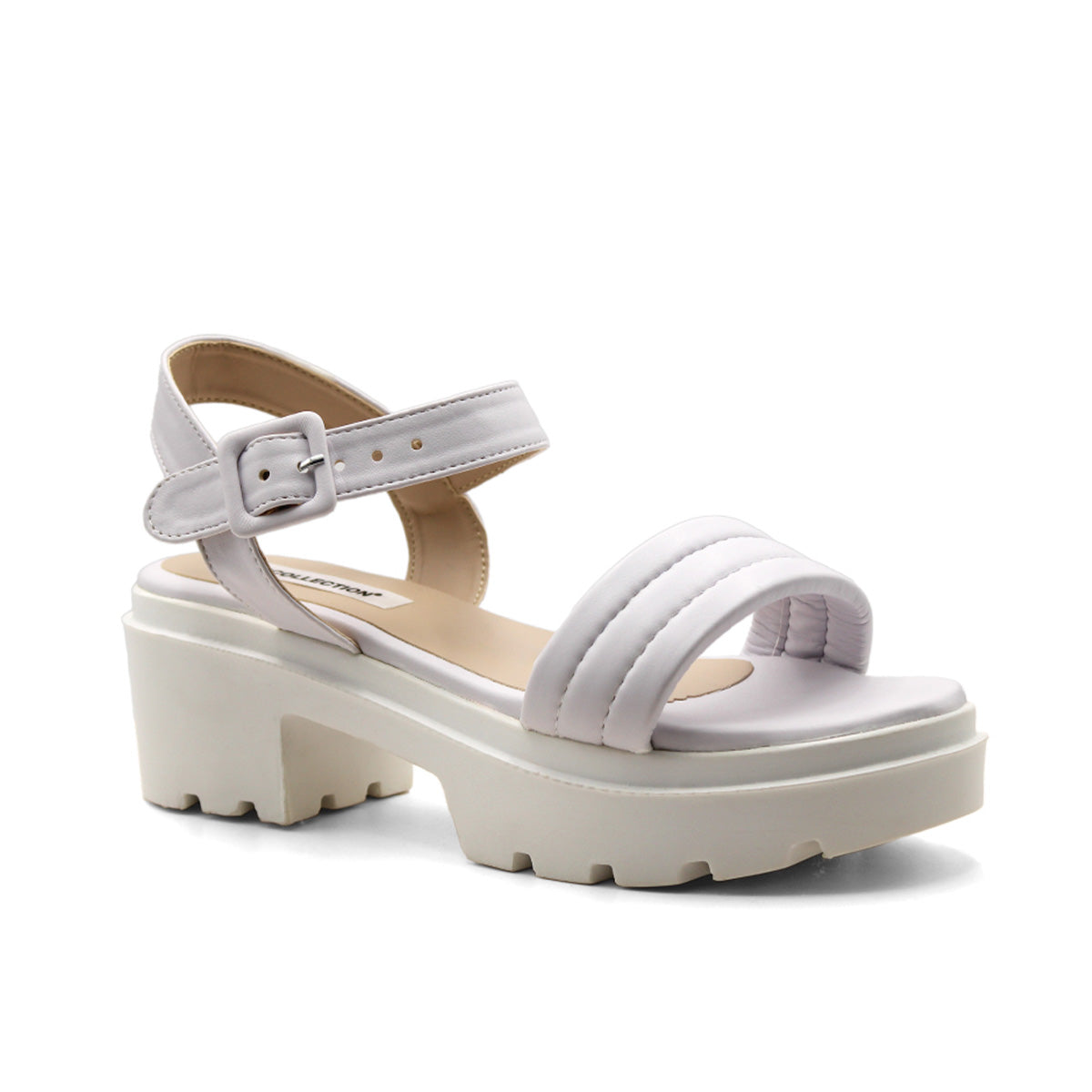 Sandalias De Piso  Color Blanco Para Mujer De Rbcollection