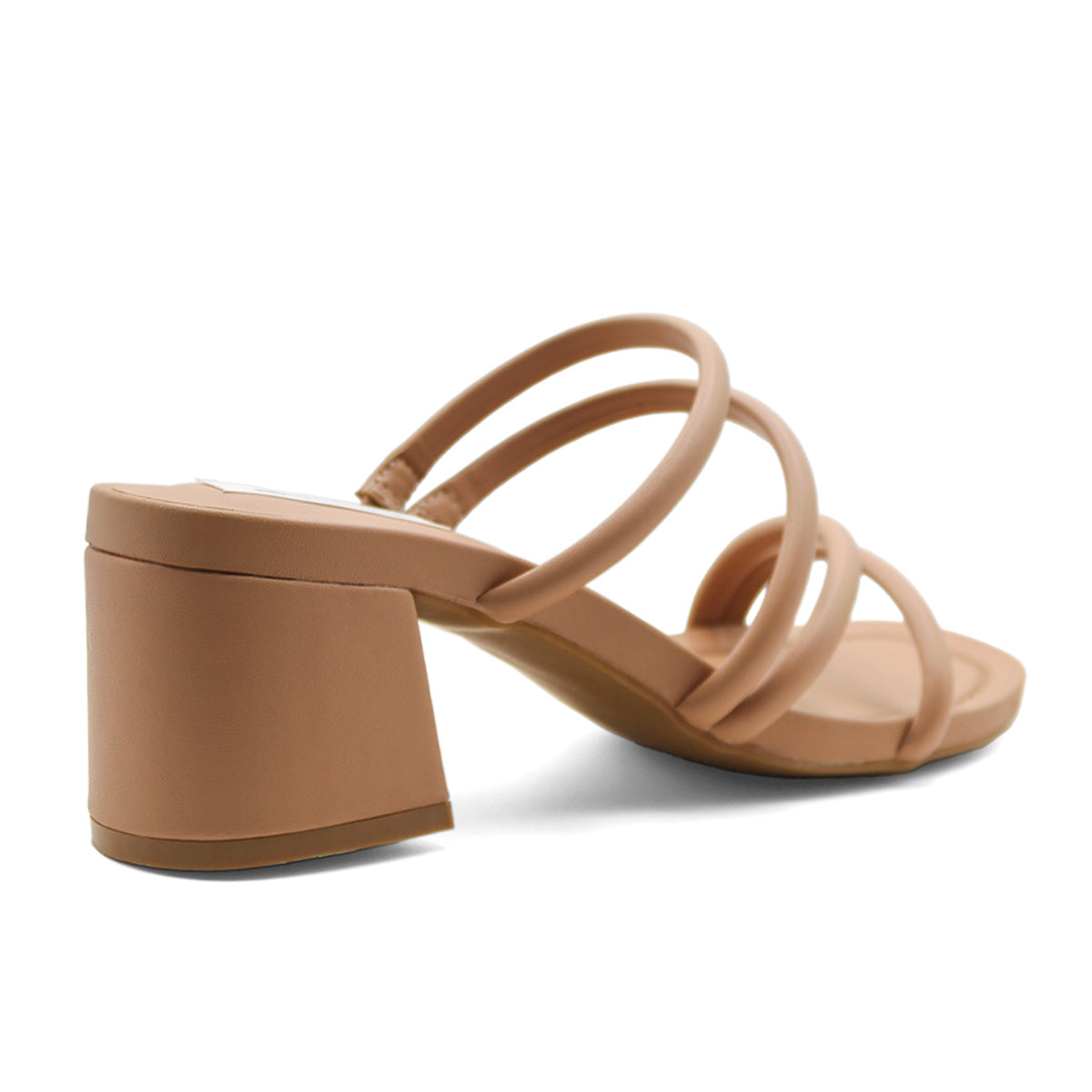 Foto 4 pulgar | Sandalia Con Tacon  Color Beige  Para Mujer De Rbcollection