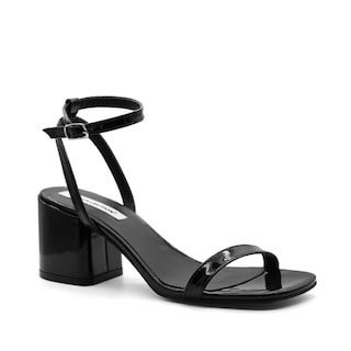 Foto 1 | Sandalia con Tacón RB Collection Negras para Mujer