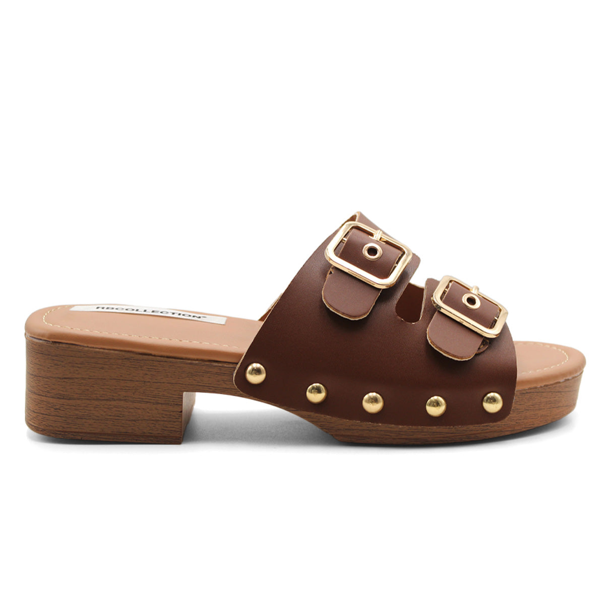 Foto 2 | Sandalias de Piso RB Collection Café para Mujer