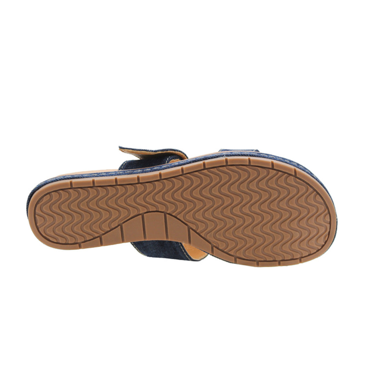 Foto 6 pulgar | Sandalias de Piso RB Collection Azules para Mujer