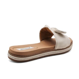 Foto 3 | Sandalias De Piso Color Blanco Para Mujer De Rbcollection