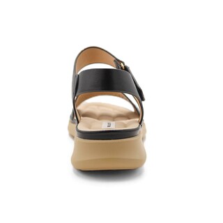Foto 4 | Sandalias de Piso RB Collection Negras para Mujer