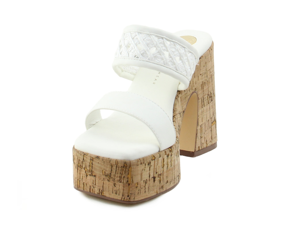 Foto 7 pulgar | Sandalia Lob Footwear Pu Blancas para Mujer