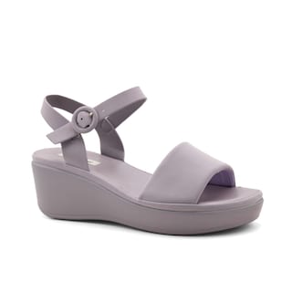Foto 1 | Sandalias De Piso Color Morado Para Mujer De Rbcollection