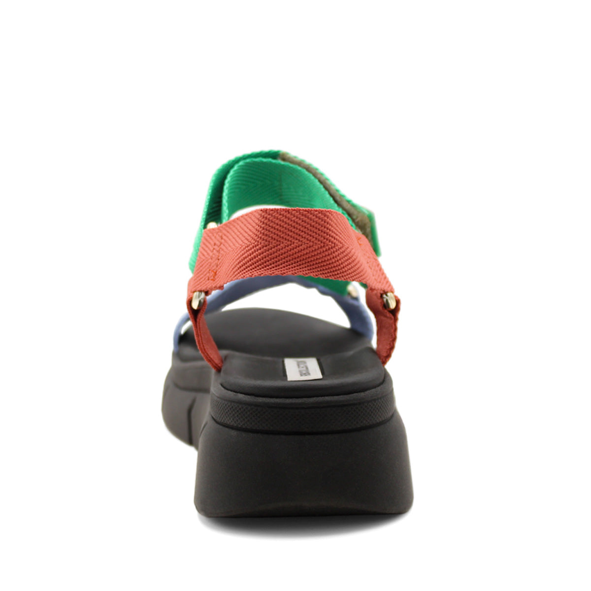 Foto 5 pulgar | Sandalias Rbcollection de Piso Negro para Mujer