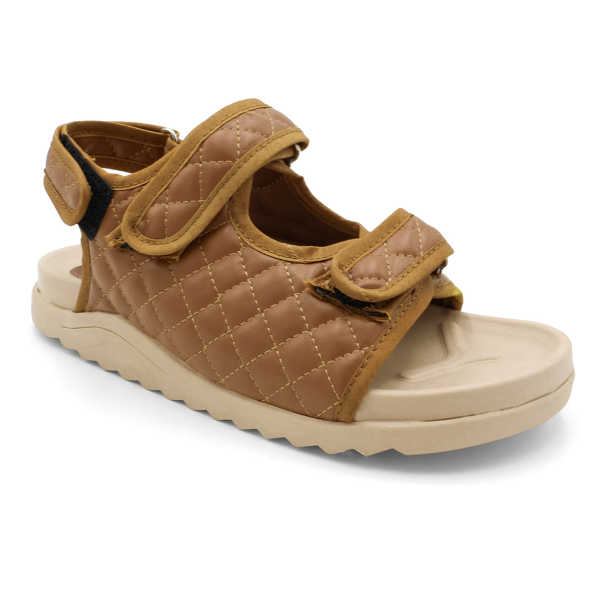 Sandalias de Piso RBCollection Exterior Sintético Café para Mujer