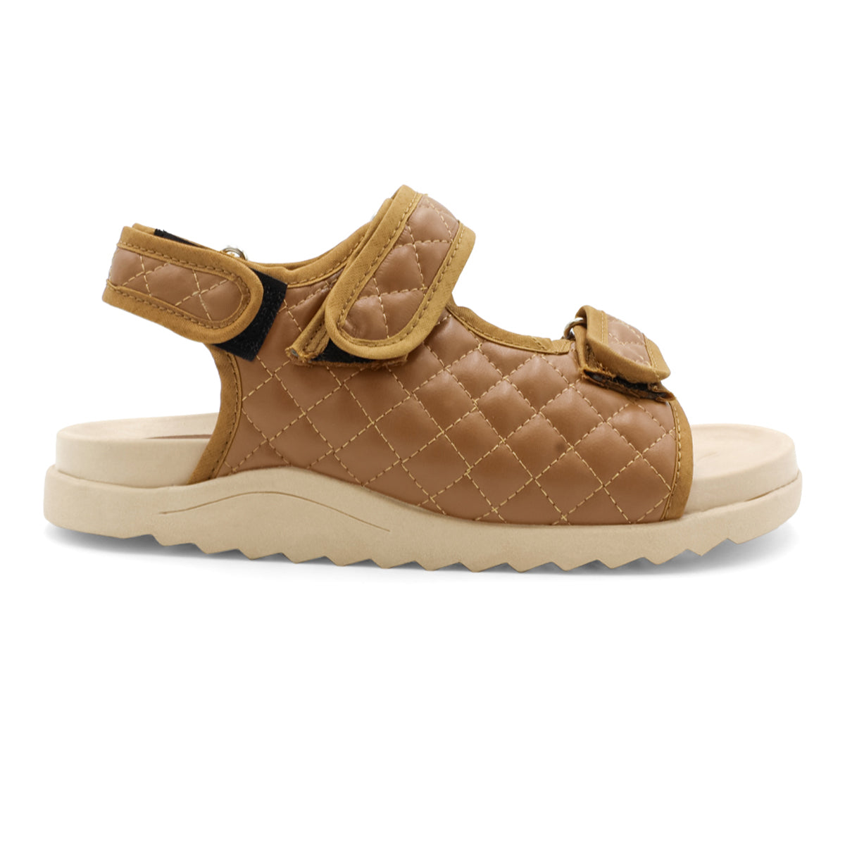 Foto 2 | Sandalias de Piso RBCollection Exterior Sintético Café para Mujer