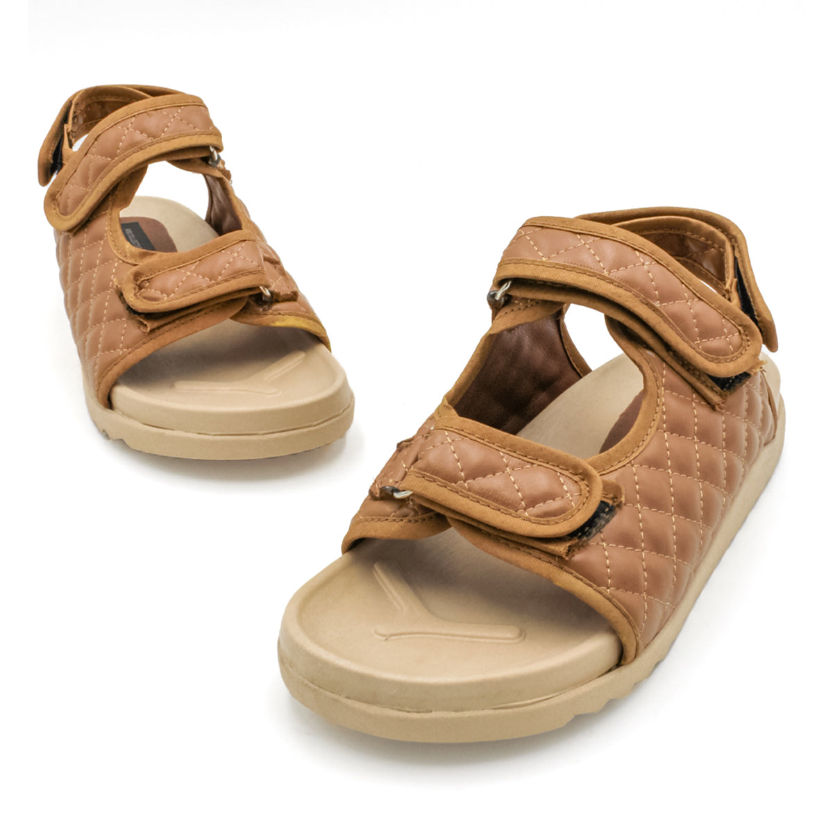 Foto 5 pulgar | Sandalias de Piso RBCollection Exterior Sintético Café para Mujer