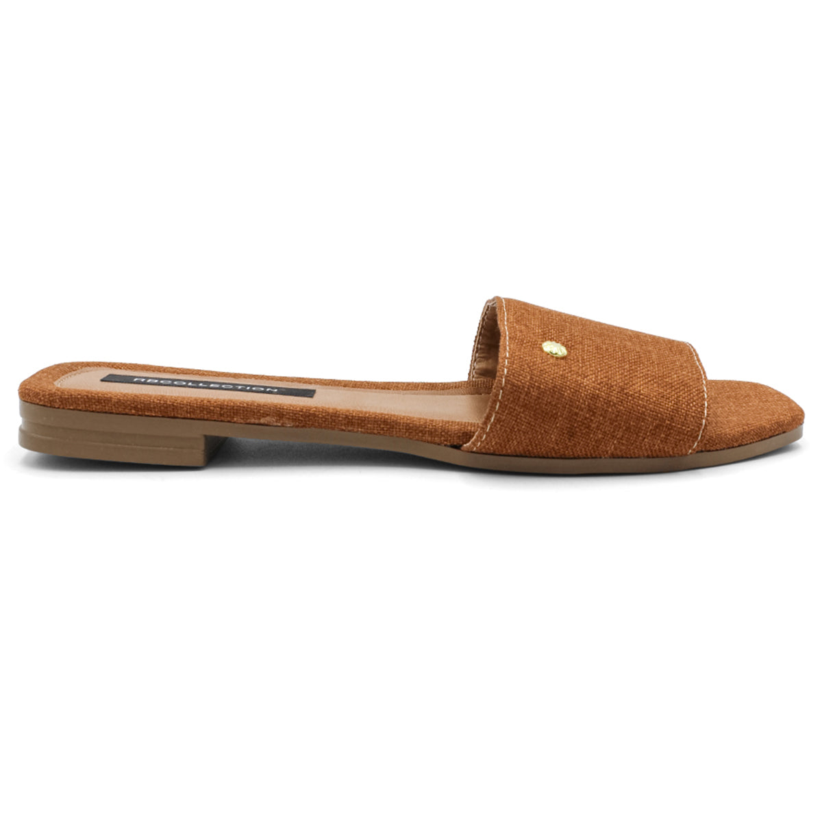 Foto 3 pulgar | Sandalias de Piso Rbcollection Exterior Textil Azules para Mujer