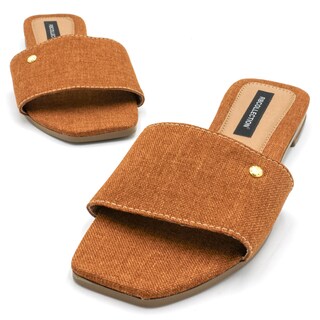 Foto 5 | Sandalias de Piso Rbcollection Exterior Textil Azules para Mujer